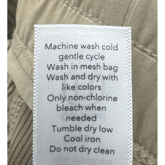 Athleta Women’s BROOKLYN TEXTURED JOGGER WINDOWPANE TAUPE Sz 4 Stretch Pockets - Picture 8 of 13